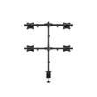 Kép 6/7 - MULTIBRACKETS Asztali konzol (4 képernyős rögzítőkar), M Deskmount Basic Quad