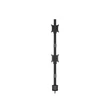Kép 4/5 - MULTIBRACKETS Asztali konzol (2 képernyős rögzítőkar), M VESA Deskmount Officeline Dual Vertical Black (15-30")