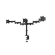 Kép 5/8 - MULTIBRACKETS Asztali konzol (3 képernyős rögzítőkar), M Deskmount Basic Triple (15-27", max.VESA: 100x100 mm, 8 kg)