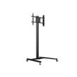 Kép 1/9 - MULTIBRACKETS Gurulós padlóállvány, M Display Stand 180 Single Black (24-65", max.VESA: 700x400 mm, 50kg)