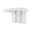 Kép 3/5 - MULTIBRACKETS Motoros mennyezeti konzol, M Motorized Ceilingmount Inverted w/lid 65-86" (max.VESA: 800x800 mm, 50 kg)