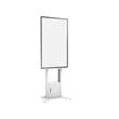 Kép 5/5 - MULTIBRACKETS Motoros padlóállvány, M Motorized Floorbase Flip 2 incl cabinet 120kg White (42-100")