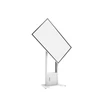 Kép 1/5 - MULTIBRACKETS Motoros padlóállvány, M Motorized Floorbase Flip 2 incl cabinet 120kg White (42-100")
