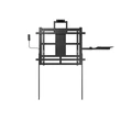 Kép 5/5 - MULTIBRACKETS Mototos fali konzol, M Motorized Wallmount 80 kg Black HD (42-110")