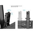 Kép 6/9 - MULTIBRACKETS Fali konzol, M VESA Wallmount Super Slim Tilt 400 MAX (32-55", max.VESA: 400x400 mm, 35 kg)