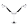 Kép 1/5 - MULTIBRACKETS 2 karos asztali konzol, M VESA Gas Lift Arm Dual White (15-32", max.VESA: 100x100 mm, 10 kg)