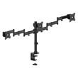 Kép 2/8 - MULTIBRACKETS Asztali konzol (3 képernyős rögzítőkar), M Deskmount Basic Triple (15-27", max.VESA: 100x100 mm, 8 kg)