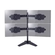 Kép 8/9 - MULTIBRACKETS Asztali állvány (2 képernyős rögzítőkar), M VESA Desktopmount Dual Stand 24-32" (max.VESA: 200x100 mm)