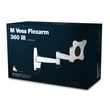 Kép 6/9 - MULTIBRACKETS Fali konzol, M VESA Flexarm 360 III Black 75 100 200 (15-32", max.VESA: 200x200 mm, 15 kg)