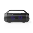 Kép 1/5 - Nedis SPBB310BK akkumulátoros party boombox, 120W, Bluetooth, 10 m hatótávolság, USB, microSD , 6 óra vez nélkül