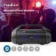 Kép 4/5 - Nedis SPBB310BK akkumulátoros party boombox, 120W, Bluetooth, 10 m hatótávolság, USB, microSD , 6 óra vez nélkül