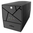 Kép 1/2 - NJOY Szünetmentes 1500VA - Keen 1500 USB (4 Schuko, line-interaktív, fekete)
