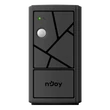 Kép 2/2 - NJOY Szünetmentes 800VA - Keen 800 (2 Schuko, line-interaktív, fekete)