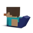 Kép 2/3 - NUMSKULL Tubbz - Minecraft "Steve" (First Ed.) Gumikacsa