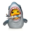 Kép 1/4 - NUMSKULL Tubbz XL - Jaws "Bruce (Gass Bottle) Gumikacsa