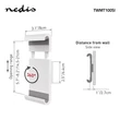 Kép 4/4 - Nedis TWMT100SI 7 - 12 " fix fali tablet tartó konzol, 360° elforgatható