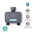Kép 3/5 - Nedis BTWV20GY okos Bluetooth® automata víz / locsolás vezérlő, elemes táp