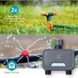 Kép 4/5 - Nedis BTWV20GY okos Bluetooth® automata víz / locsolás vezérlő, elemes táp