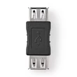 Kép 1/2 - Nedis CCGB60900BK USB toldó, USB aljzat - aljzat