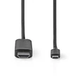 Kép 2/4 - Nedis CCGB64655BK20 USB 3.2 Gen 1, USB-C (USB C) - HDMI 4K@60Hz, 2m