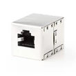 Kép 1/3 - Nedis CCGB89011ME Cat5e / Cat6, RJ45 UTP toldó, árnyékolt, fém
