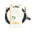 Kép 3/3 - Nedis CSGL02000BK20 SMA kábel, aranyozott, 50 Ohm, árnyékolt,  2m