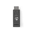 Kép 4/5 - Nedis CCGB37915BK Displayport - HDMI adapter, 1080p@60Hz