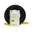 Kép 3/3 - Nedis composite videó kábel, RCA dugó - RCA dugó, hossz 10m, CVGL24100BK100