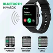 Kép 4/5 - QUAZAR Q-YPRO20 PHONE unisex okosóra hívás funkcióval, Szürke