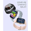 Kép 3/5 - QUAZAR Q-YPRO20 PHONE unisex okosóra hívás funkcióval, Szürke