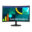 Kép 1/5 - SAMSUNG Ívelt VA monitor 24" S36GD, 1920x1080, 16:9, 250cd/m2, 4ms, HDMI/VGA