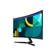 Kép 2/5 - SAMSUNG Ívelt VA monitor 27" S36GD, 1920x1080, 16:9, 250cd/m2, 4ms, HDMI/VGA