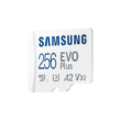 Kép 2/5 - SAMSUNG Memóriakártya, EVO Plus microSD kártya (2021) 256GB, CLASS 10, UHS-1, U3, V30, A2, + Adapter, R130/W