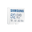Kép 3/5 - SAMSUNG Memóriakártya, EVO Plus microSD kártya (2021) 512GB, CLASS 10, UHS-1, U3, V30, A2, + Adapter, R130/W
