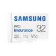 Kép 1/5 - SAMSUNG Memóriakártya, PRO Endurance microSD kártya 32 GB, CLASS 10, UHS-I (SDR104), + SD Adapter, R100/W30