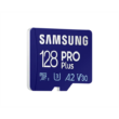 Kép 3/5 - SAMSUNG Memóriakártya, PRO Plus microSD kártya (2021) 128GB, CLASS 10, UHS-1, U3, V30, A2, + Adapter, R160/W120