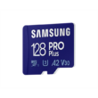 Kép 2/5 - SAMSUNG Memóriakártya, PRO Plus microSD kártya (2021) 128GB, CLASS 10, UHS-1, U3, V30, A2, + Adapter, R160/W120
