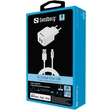 Kép 2/2 - SANDBERG 230V-os töltő, AC Charger EU Lightning 2.4A