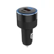 Kép 1/5 - SANDBERG Autós töltő, Car Charger 3in1 130W USB-C PD