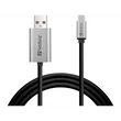Kép 1/3 - SANDBERG DisplayPort kábel, USB-C to DisplayPort Cable 2M