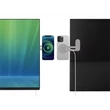 Kép 3/5 - SANDBERG Mágnesen töltő, ScreenMount Magnet Charger 15W