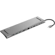 Kép 1/3 - SANDBERG USB-C dokkoló, USB-C All-in-1 Docking Station