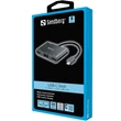 Kép 2/2 - SANDBERG USB-C dokkoló, USB-C Dock 2xHDMI+1xVGA+USB+PD