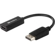 Kép 1/2 - SANDBERG Kijelző konverter, Adapter DisplayPort>HDMI