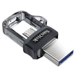 Kép 3/3 - SANDISK Pendrive 173386, MOBIL MEMÓRIA "DUAL DRIVE" m3.0, 128GB, 150MB/s