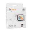 Kép 5/5 - SBOX EB-TWS08-W Bbluetooth v:5.4 fülhallgató mikr.toucLCD, fehér, BR+EDR+BLE