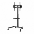 Kép 1/5 - SBOX FS-224 Gurulós konzol, konferencia állvány, 32"-55", 600x400, max 35 kg