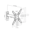 Kép 3/3 - SBOX LCD-221-2 FALI KONZOL,13"-43" (33-109cm) dönthető,forgatható,200X200MM