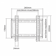 Kép 2/3 - SBOX PLB-2222F fali konzol fix, 200x200, 23"-42", max 35 kg
