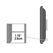 Kép 3/3 - SBOX PLB-2522F fali konzol fix, 200x200, 23"-42", max 35 kg
